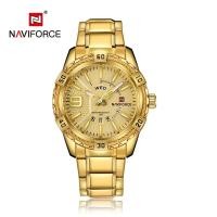 ราคา NAVIFORCE แบรนด์หรูผู้ชายนาฬิกาข้อมือแฟชั่นควอตซ์นาฬิกากันน้ำผู้ชายธุรกิจสายรัดเหล็กนาฬิกาผู้ชาย (21341841280)