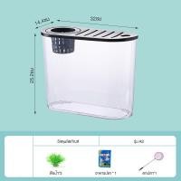 ราคา ตู้ปลากัด โหลปลากัดขนาด 32 14 4 16 2นิ้ว ตู้ปลาเลโก้ ตู้ปลาขนาดเล็ก ตู้ปลา เหมาะสำหรับเลี้ยงปลากัด ปรอทออกซิเจน ตกแต่งตู้ปลา (21023676893)