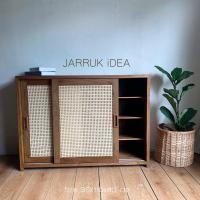 ราคา ตู้รองเท้า ชั้นวางรองเท้า ตู้รองเท้าไม้สัก ที่เก็บรองเท้า (10612879557)