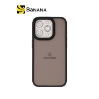 ราคา TECHPRO เคส iPhone 15 Pro Matte Black Color Bumper by Banana IT (20448045418)