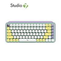ราคา คีย์บอร์ดไร้สาย Logitech Bluetooth Keyboard POP Keys TH EN by Studio 7 (16865578950)