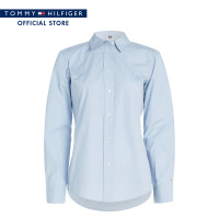 ราคา Tommy Hilfiger เสื้อเชิ้ตผู้หญิง รุ่น WW0WW38615 C1O สีน้ำเงิน (21351617765)