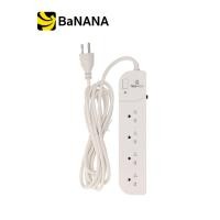 ราคา TECHPRO Plug 4 Way 1 switch 3M PLG01 by Banana IT (19677558808)