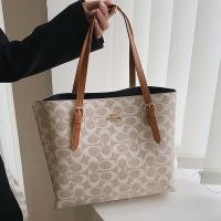 ราคา Top เกรด Coach กระเป๋าสตรี2022เกาหลีสีขาวกระเป๋าทรงซีเนียร์กระเป๋าสะพายไหล่แฟชั่นกระเป๋าถือยามว่างความจุขนาดใหญ่กระเป๋าช้อปปิ้งสำหรับคุณแม่กระเป๋าเครื่องสำอาง (14257524075)