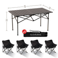 ราคา พร้อมส่ง เก้าอี้แคมป์ปิ้ง โต๊ะแคมป์ปิ้ง พับเก็บได้ โต๊ะสนาม ชุดโต๊ะแคมป์ปิ้ง เก้าอี้แคมป์ปิ้ง พกพาสะดวก โต๊ะเก้าอี้สนามพับได้ ขาเหล็กแข็งแรง กลางแจ้งในร่ม (21441766712)