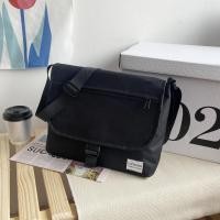 ราคา กระเป๋าสะพายข้าง กระเป๋าผ้า สไตล์เกาหลี แฟชั่นมา จุของได้เยอะ สไตล์เกาหลี เรียบง่าย มีซิป (21450746942)