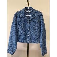 ราคา แจ็คเก็ตสาวอวบ ห้องผ้าน้องตู่ เสื้อแจ็คเก็ตยีนส์ DIOR ดุมเงิน 3935 (21451705137)