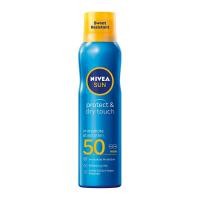 ราคา นีเวีย NIVEA Sun Protect Dry Touch SPF50 PA กันแดดแบบสเปรย์ 200 ml (20537824734)