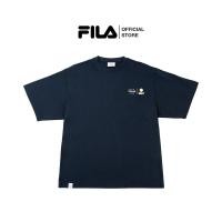 ราคา FILA เสื้อยืดผู้ใหญ่ FILA X SMILEY รุ่น FW2RSF4S06X BLUE (21397703367)