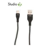 ราคา สายชาร์จ TECHPRO USB A to USB C 1 เมตร Black White by Studio7 (21024586544)