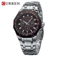 ราคา CURREN แบรนด์หรูผู้ชายทหารทหารนาฬิกานาฬิกาควอตซ์ผู้ชายนาฬิกากันน้ำ Relogio Masculino (21341361386)