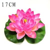 ราคา 10cm 17cm ดอกบัวลอยน้ำ เสริมฮวงจุ้ย พร็อพถ่ายรูป ตกแต่งบ้าน สวน สระ สปา ดอกบัวปลอมลอยน้ำ ดอกบัว ดอกบัวมงคล (21386361659)