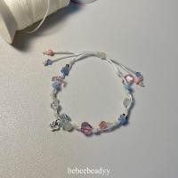 ราคา กำไลเชือกเทียน สี pastel ? กำไลหินธรรมชาติ (21324469383)