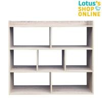 ราคา ส่งฟรี LOTUSS โลตัส ชั้นวางอเนกประสงค์ 7 ช่อง ขนาด 100X29X90 ซม สีโซลิค (21303534012)