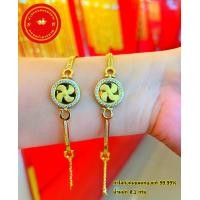 ราคา กำไลกังหันแผ่นทองแท้ 99 99 หนัก 0 1 กรัม (21420361095)