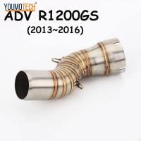 ราคา สำหรับ Bmw ADV R1200GS R1200GS ADV 2013 2016รถจักรยานยนต์ไอเสียกลางท่อไอเสีย Slip On ส่วนกลางอะแดปเตอร์สแตนเลส Stee (17847559098)