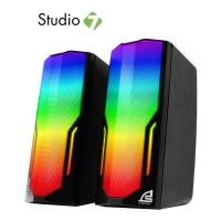 ราคา ลำโพง Signo Gaming Speaker ENSORO SP 611 RGB 2 0 Black by Studio7 (21256628914)