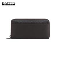 ราคา DAPPER กระเป๋าสตางค์ Monogram Accordion Long Wallet สีน้ำตาล (15313488616)