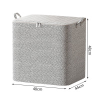 ราคา กระเป๋าเก็บผ้า อเนกประสงค์ พับได้ กันน้ำ กันฝุ่น แบบซิบคู่ กระเป๋าจัดระเบียบ ถุงเก็บผ้าห่ม อุปกรณ์จัดระเบียบ ไนซ์ไนท์ (21423884095)