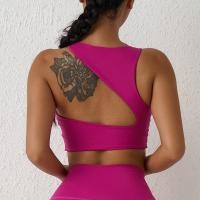 ราคา สปอร์ตบราสำหรับเล่นฟิตเนสสีอ่อนสำหรับผู้หญิงเสื้อออกกำลังกายเล่นโยคะแบบคัตเอาท์ด้านหลังสำหรับเล่นกีฬา (21341833371)