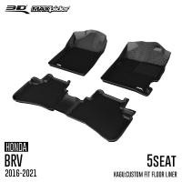 ราคา 3D Mats พรมปูพื้น รถยนต์ HONDA BRV 5ที่นั่ง 2016 2021 รางวัลการออกแบบระดับโลก Maxpider พรมกันลื่น พรมกันนํ้า พรมรถยนต์ (1416328996)
