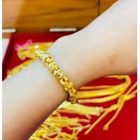 ราคา KMDGold สร้อยข้อมือทอง1บาท ทองแท้พร้อมใบรับประกัน (21414986410)