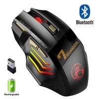 ราคา Xiaomi Digital 2 4G Rechargeable เมาส์ Mouse เม้าไร้สาย wireless Bluetooth Gamer 5500 DPI Gaming Mouse เมาส์เกมมิ่ง Computer Ergonomic Mice With Backlight RGB Silent Mice For Laptop PC (21173424549)