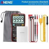 ราคา ANENG เครื่องทดสอบทรานซิสเตอร์มัลติมิเตอร์แบบดิจิทัล AN8009 เครื่องทดสอบตัวเก็บประจุ True RMS มิเตอร์ไฟฟ้ายานยนต์ (21341506190)