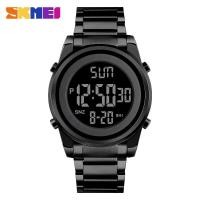 ราคา SKMEI ดิจิตอล2 Time Mens นาฬิกาแฟชั่น LED Digital นาฬิกาข้อมือ Chrono Count Down Alarm ชั่วโมงสำหรับ Mens Reloj Hombre 1611 (21341320934)
