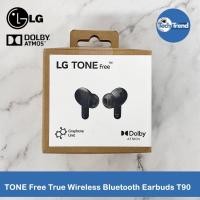ราคา LG TONE Free True Wireless Bluetooth Earbuds T90Q หูฟังบลูทูธไร้สาย LG ตัดเสียงรบกวนแบบแอคทีฟ ระบบ Dolby Atmos (21309823513)