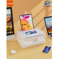 ราคา ของแท้100 LDNIO SN5310 DEFENDER SERIES กล่องรางปลั๊กสำหรับการจัดการพร้อมซ็อกเก็ตไฟฟ้า EU 5 ช่องและพอร์ต USB 3 พอร์ต (21330242927)