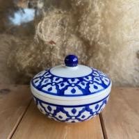 ราคา ชุดถ้วยลายไทย ลายสับปะรด สีน้ำเงิน (21185687694)