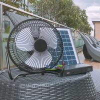 ราคา โซล่าเซลล์ ชุดนอนนา ไฟโซล่าเซลล์อเนกประสงค์ พัดลม 8 นิ้ว กล่องส้ม (387111106)