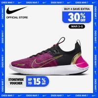ราคา Nike Womens Free RN Flyknit Next Nature Shoes Black (20731466296)