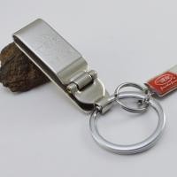 ราคา Boyou พวงกุญแจที่แขวนกุญแจรถยนต์ทำจากสแตนเลสสำหรับผู้ชายสายหนังหัวเข็มขัดแบบเสียบสายหนังสไตล์วินเทจ (20841412667)