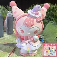 ราคา กระปุกออมสินระบายสี DIY ตุ๊กตาที่ไม่ใช่ปูนปลาสเตอร์ลายราศีเมถุน Hello Kitty (20018670004)