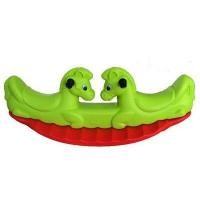 ราคา Thaitrendy ม้าโยกแฝด ไม้กระดก โยกเยก ขนาดใหญ่ 145 50 25 ซม ของเล่น ของเล่นเด็ก (19591943035)