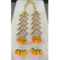 ราคา สีส้ม 10 ซอง มาลัยใส่แบงค์ พวงมาลัยคล้องคอนาค พวงมาลัยบ่าวสาว พวงมาลัยประดิษฐ์ (21408620177)
