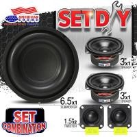 ราคา ชุดลำโพงDIY5ชิ้น ลำโพงเบสหนักๆ ซับเบส ซับ6 5นิ้ว วอยซ์คู่ เดี่ยว ลำโพง4นิ้ว 3นิ้ว ลำโพงเสียงกลาง ดอกแซ็กลำโพง ดอกแซ็ก 2 1 5นิ้ว แหลมจาน (20931705452)