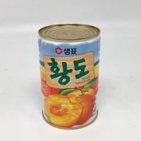 ราคา พีชกระป๋อง เกาหลี 400g 황도 ลูกพีชในน้ำเชื่อม Yellow Peach (21158594108)