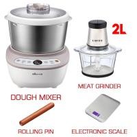 ราคา ปลั๊กไทย ปุ่มอังกฤษ LAHOME Bear เครื่องนวดแป้ง 5L เครื่องนวดขนมปัง dought เครื่องนวดแป้งbear เครื่องผสมแป้ง เครื่องตีแป้ง เครื่อง A50B1 HMJ (21419420608)