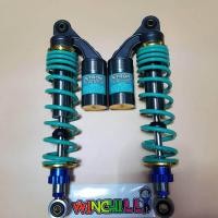 ราคา โช้คหลัง ไนตรอน Wave110i Dream supercub Wave100เก่า Wave100s 2005 สปริงเขียว โช๊คหลัง (397564565)