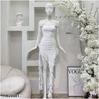 ราคา M20081 เดรสสุดปัง ผ้ามุ้งซีทูยืด ใส่ได้หลายแบบ เกาะอกก็ได้พาดปาดไหล่ก็ได้ ซิปหลังมีซับในทั้งตัว เนื้อผ้า ซีทูยืด งานสวยดีไซน์เกร๋ๆ ใส่เที่ยวจบในชุดเดียวเลยคร่าา (21325014004)