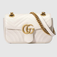 ราคา Gucci กระเป๋า GG MARMONT MATELASSÉ MINI BAGV (21228347272)
