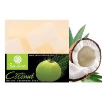 ราคา Saboo Natural Handmade Soap COCONUT มะพร้าว (1326562447)
