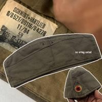 ราคา หมวกเครื่องแบบทหาร Original Cold War West German Army OD Cotton Overseas Hat w Cockade วัสดุCotton ต้นฉบับสงครามเย็น กองทัพเยอรมันตะวันตก หมวกแก๊ปวินเทจ หมวกกันแดด (21465214121)