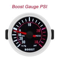 ราคา 52มม Smoke Len Pointer หน้าปัดบูสเตอร์ 1 0 2 BAR Turbo Boost สีขาว LED ความดันน้ำมันเครื่องวัดวามเร็ว Universal สำหรับ12V Auto Car (21170768156)