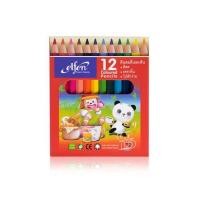 ราคา elfen สีไม้ ดินสอสี ขนาด 12 สี แท่งสั้น ตราเอลเฟ่น elfen 1 กล่อง (20391501669)
