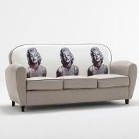 ราคา โซฟาวินเทจสไตล์ยุโรปผ้าหนังแบบพักผ่อนสบายๆสำหรับสองคนโรงแรมร้านกาแฟบาร์ห้องนั่งเล่นร้านเสื้อผ้าโซฟาร้าน (15825158994)