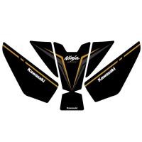 ราคา สติกเกอร์ป้องกันถังน้ำมันเหมาะสำหรับ KAWASAKI นินจา ninja400สติกเกอร์ก้างปลากันการเสียดสีกันลื่นสำหรับตกแต่งลายดอกไม้ (20474685557)